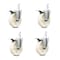 Service Caster 5 Inch Nylon Wheel Swivel 3/4 Inch Square Stem Caster Set Total Lock Brake SCC SCC-SQTTL20S514-NYS-34-4 - alternate 4